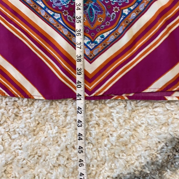 Moroccan Summer Strapless Sundress Bohemian Vacation Beach Sz S - Picture 6 of 7